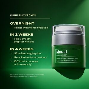 Murad Retinal ReSculpt Cream in Green Jar